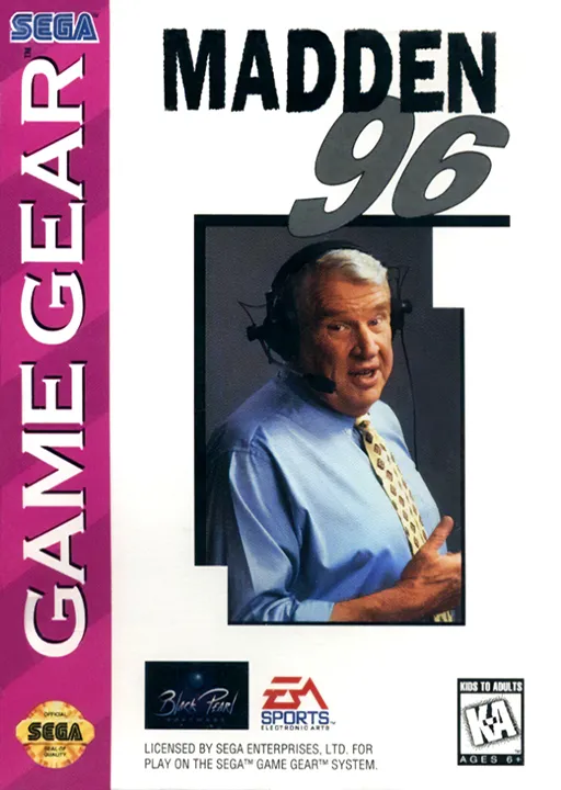 Обложка игры Madden 96